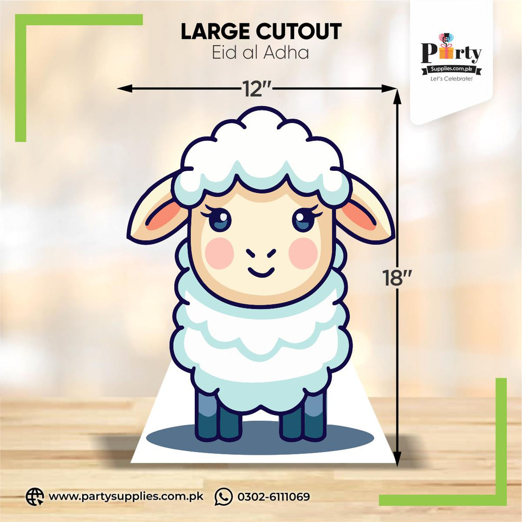 Eid Al Adha Animals Standing Cutouts for Decoration