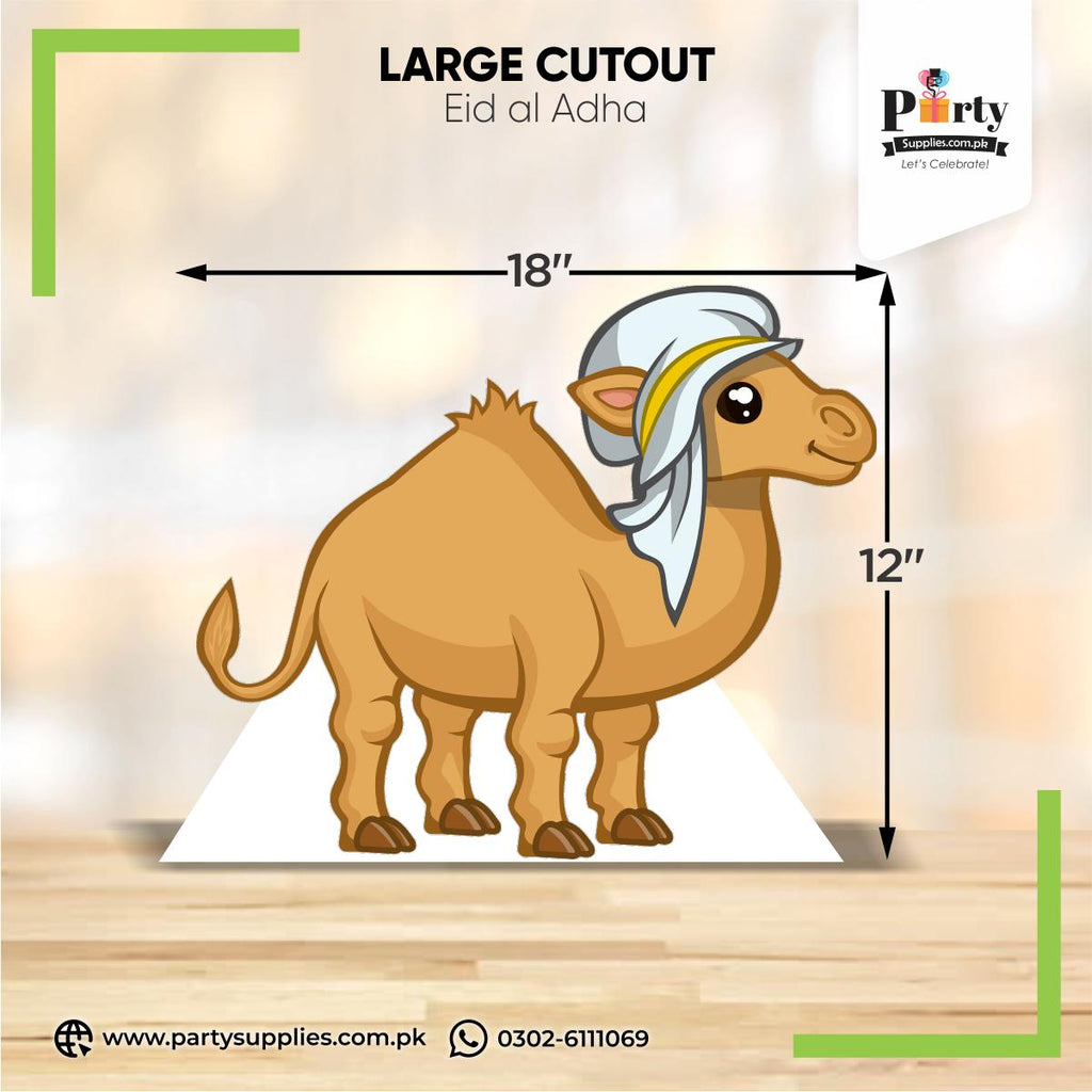 Eid Al Adha Animals Standing Cutouts for Decoration
