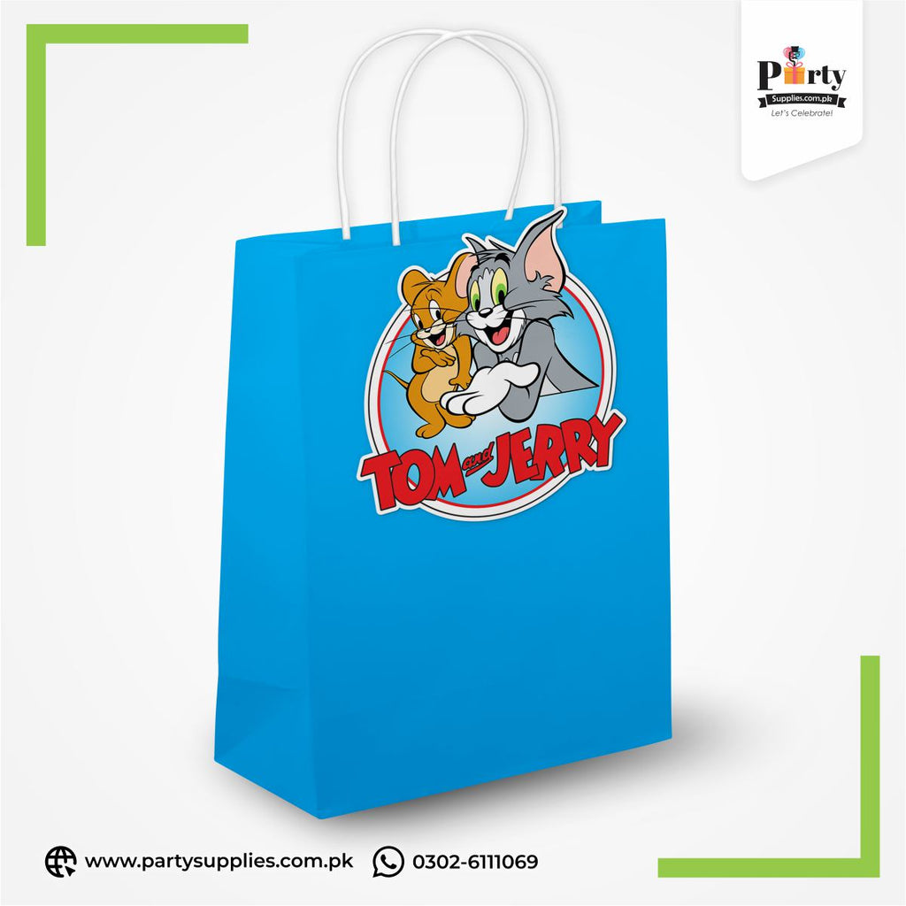Tom & Jerry Theme Goody Bags | Birthday Party Favor Bags 