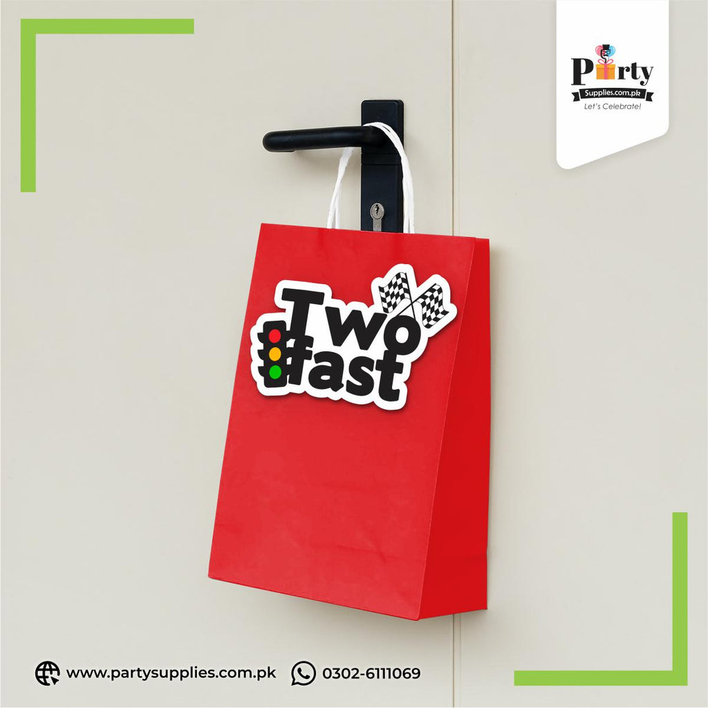 Two Fast Theme Goody Bags | Birthday Party Decoration