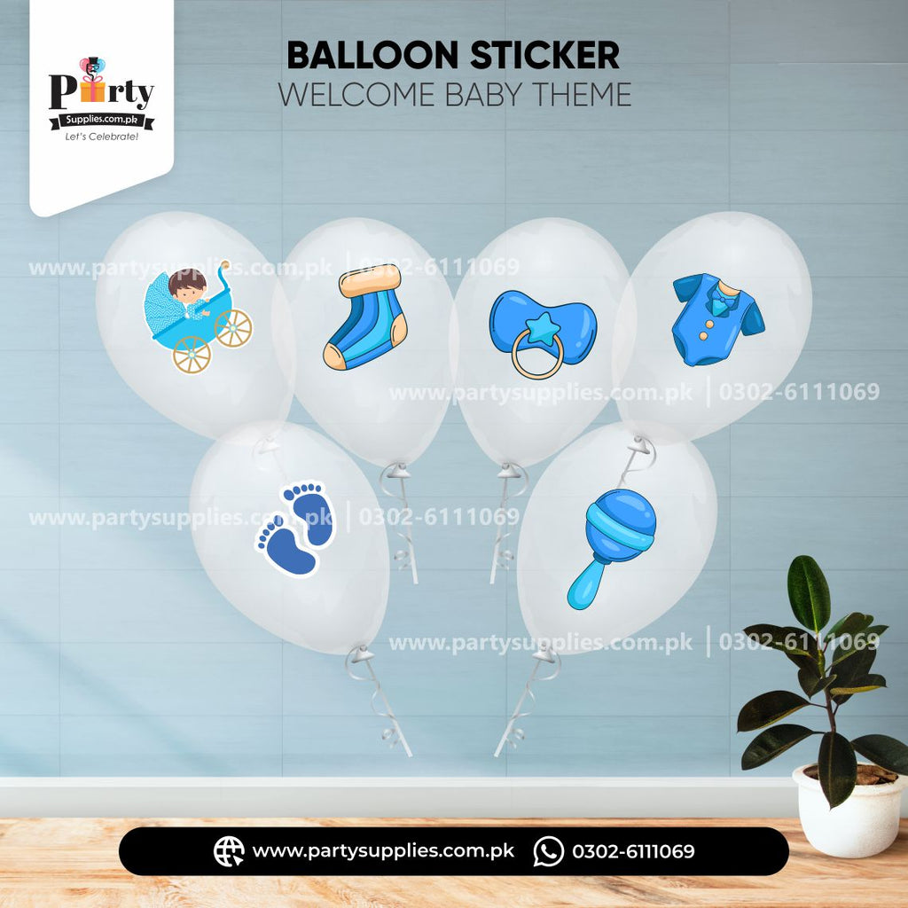 Welcome Baby Party Decoration Balloons 