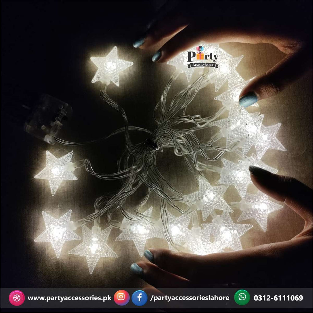 Star Shape Battery Operated LED Fairy Lights for Decoration