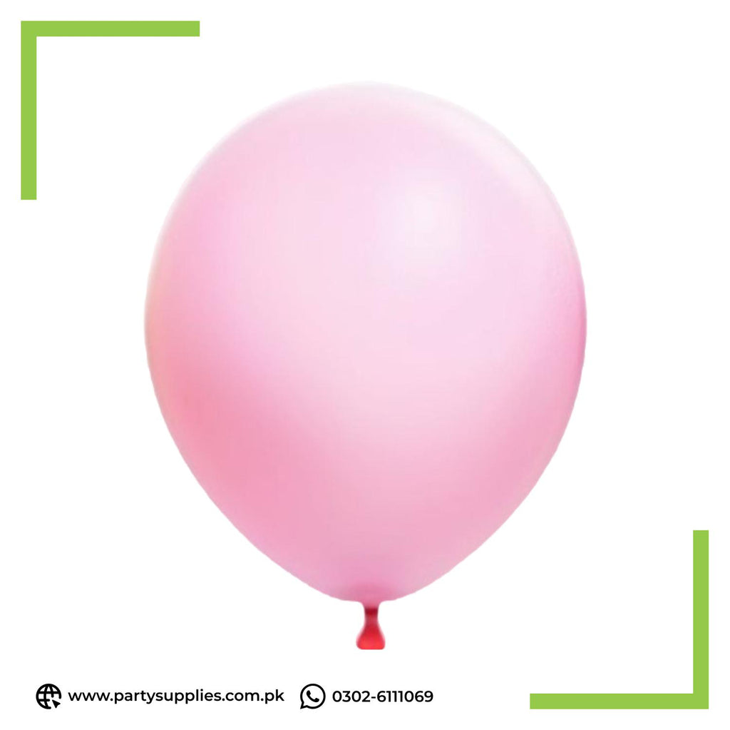 Pastel Macron Balloons in Pink color for birthday party decorations