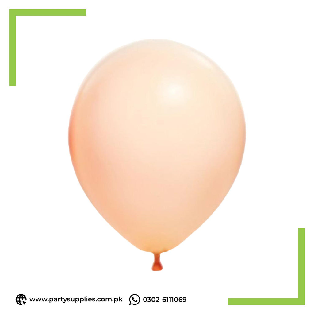 Peach color Pastel Macron Balloons 