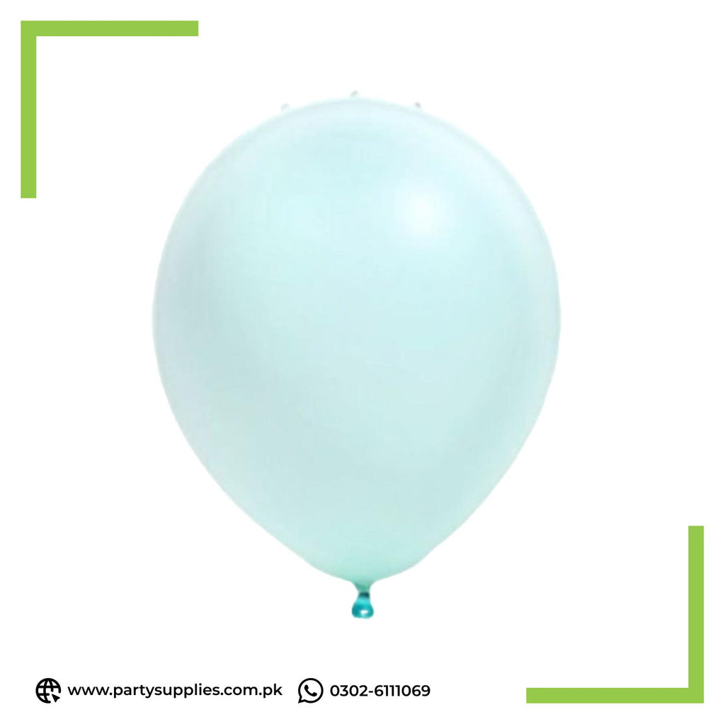 Sea green color Pastel Macron Balloons for balloons decoration