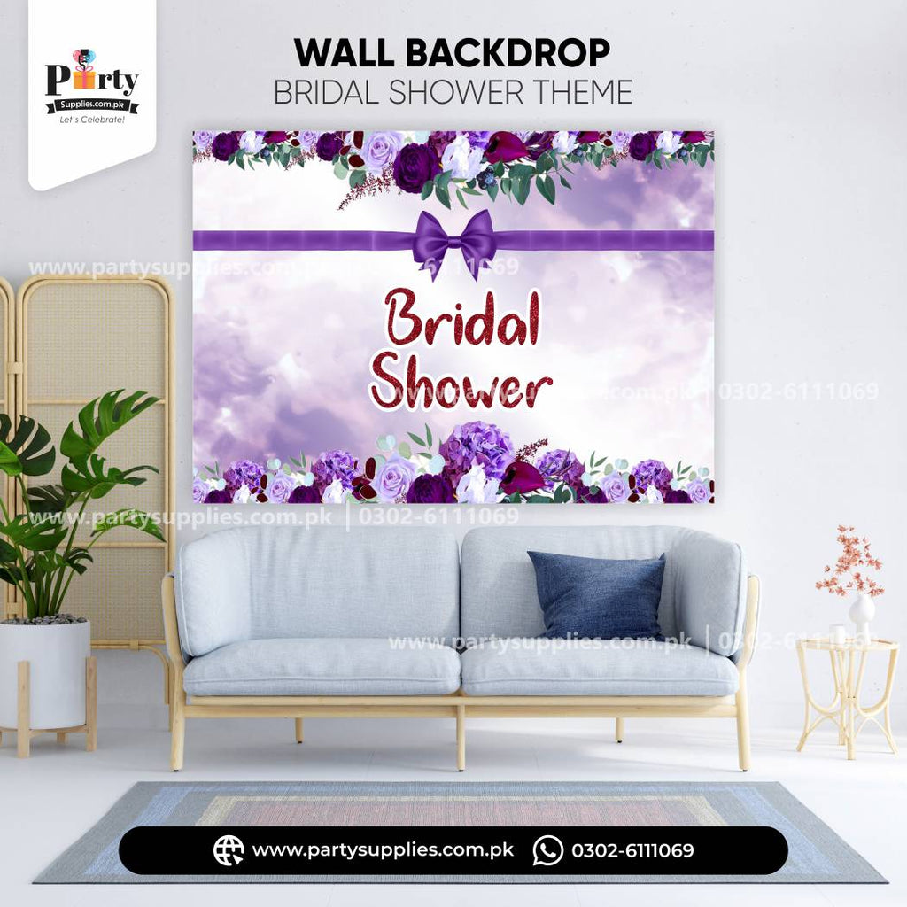 Bridal Shower Theme Wall Décor Backdrop