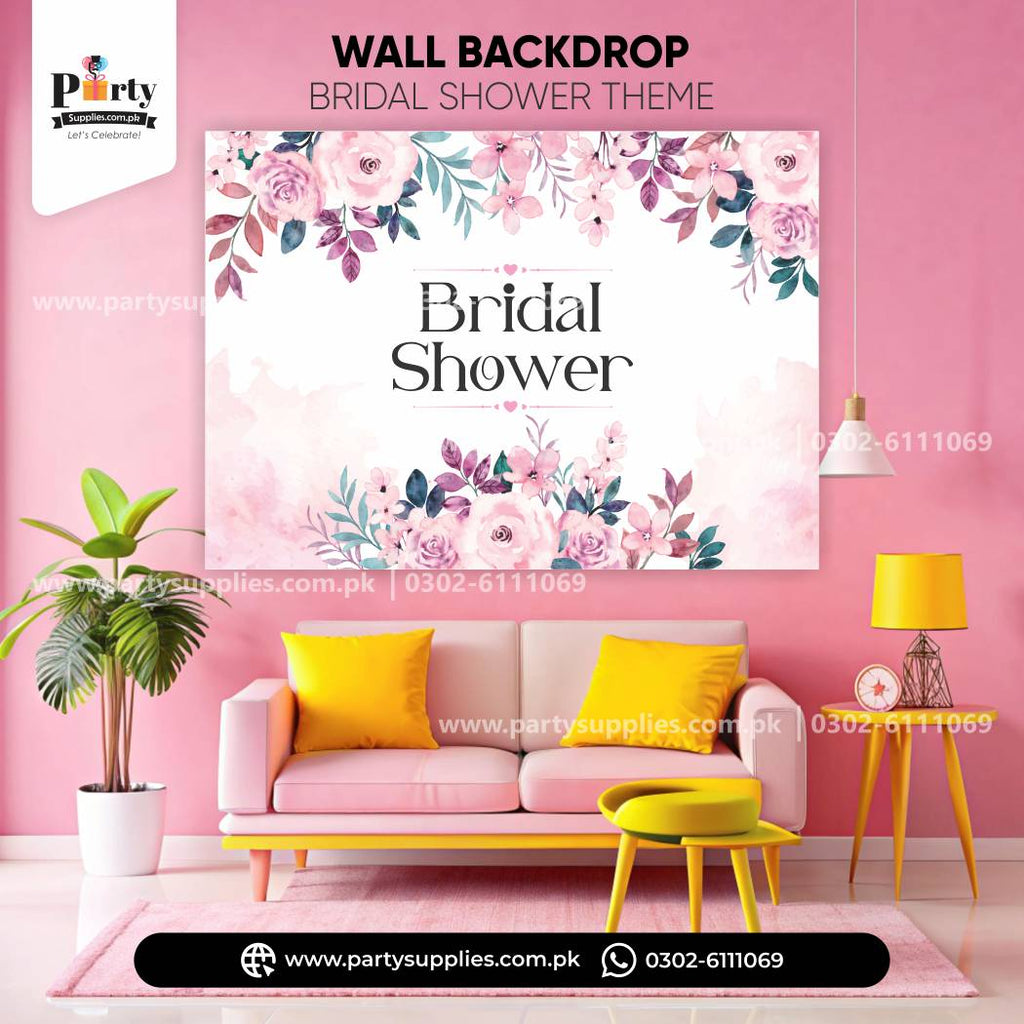 Birdal Shower Wall Decoration Banner 