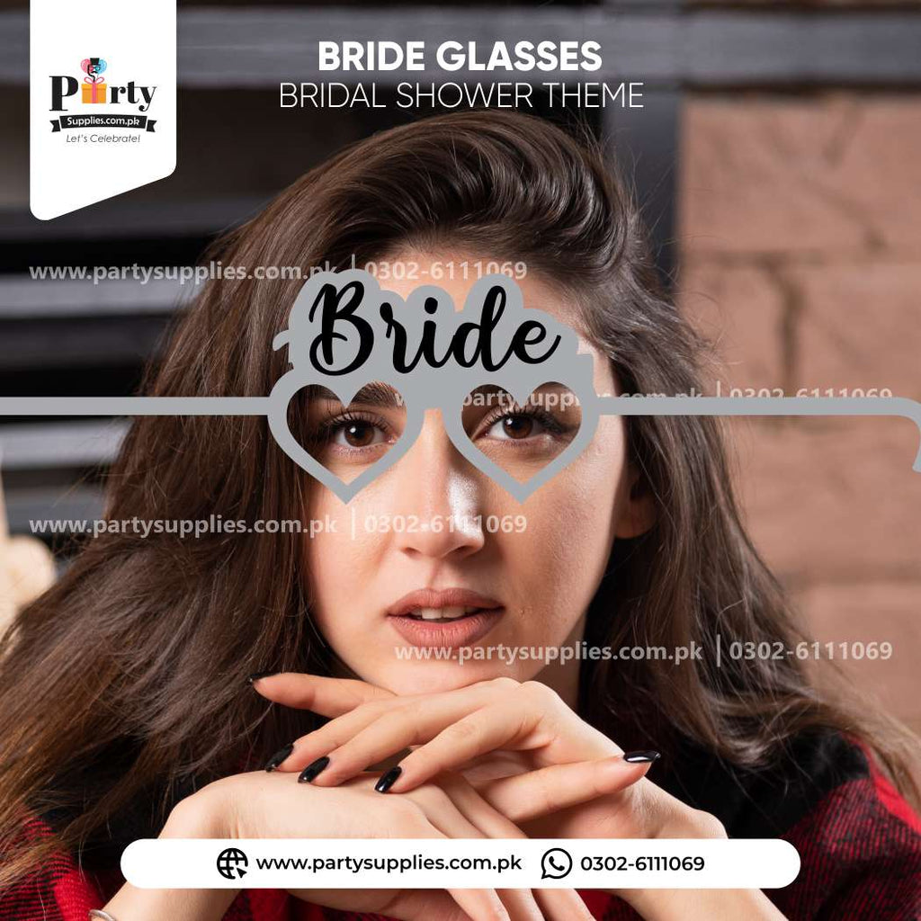 Bride Glasses – Bridal Shower Party Accessory