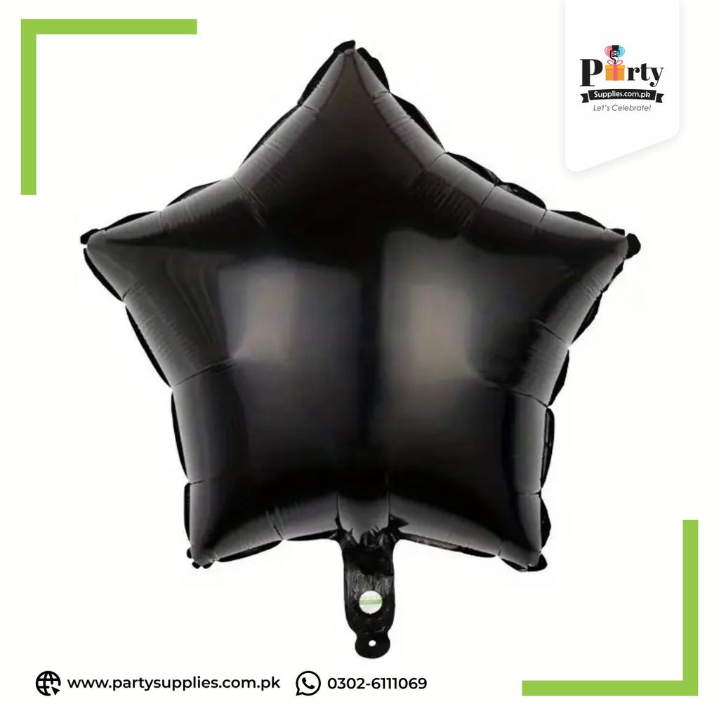 Star Shape 2 small Metallic Foil Balloon for party decoration 10 inches Star foil balloons | Pack of 2 Balloons