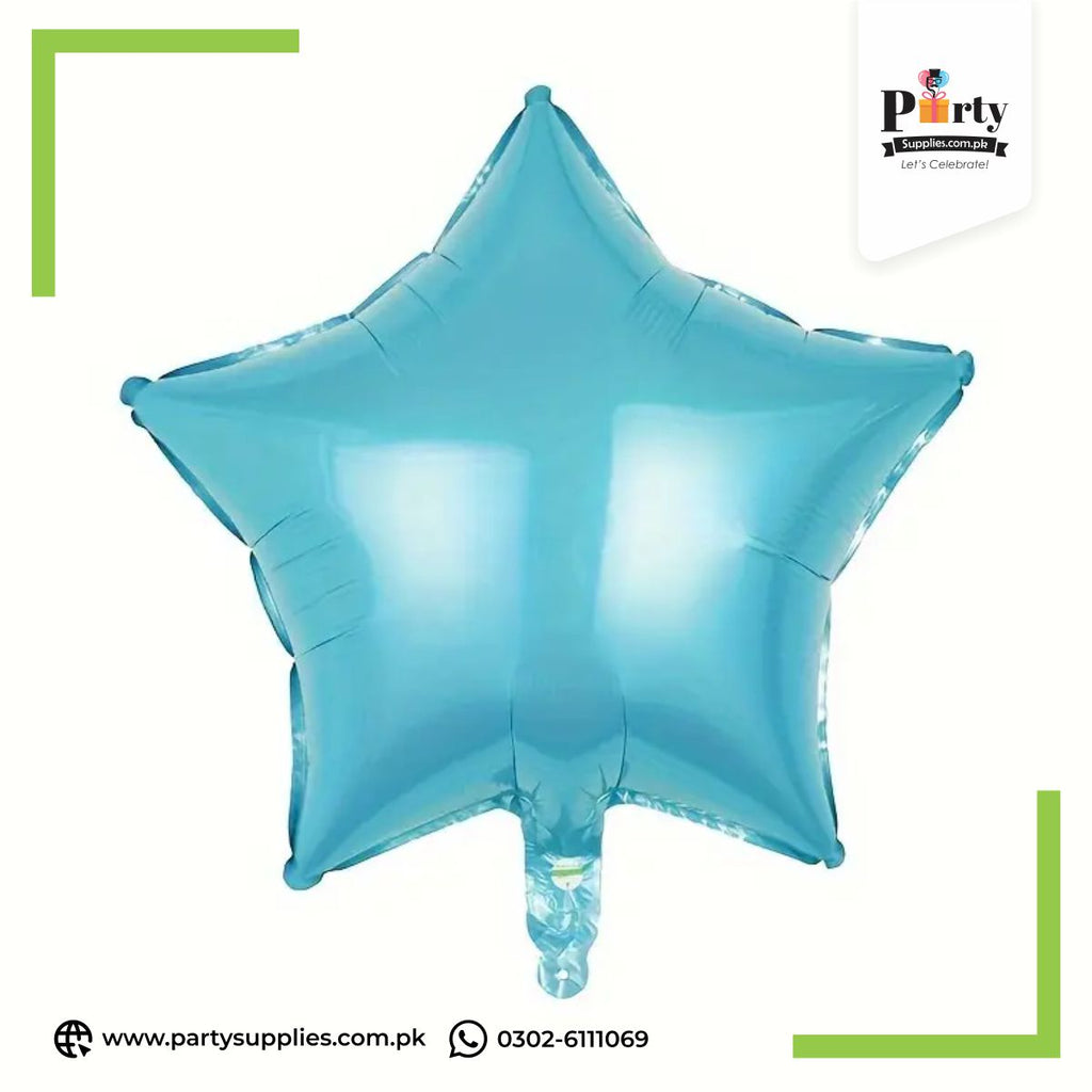 Star Shape 2 small Metallic Foil Balloon for party decoration 10 inches Star foil balloons | Pack of 2 Balloons