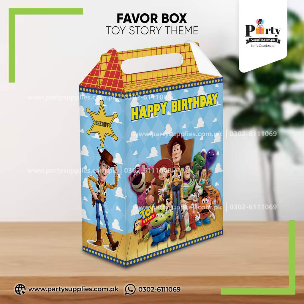 Toy Story Theme Handle Goody Box