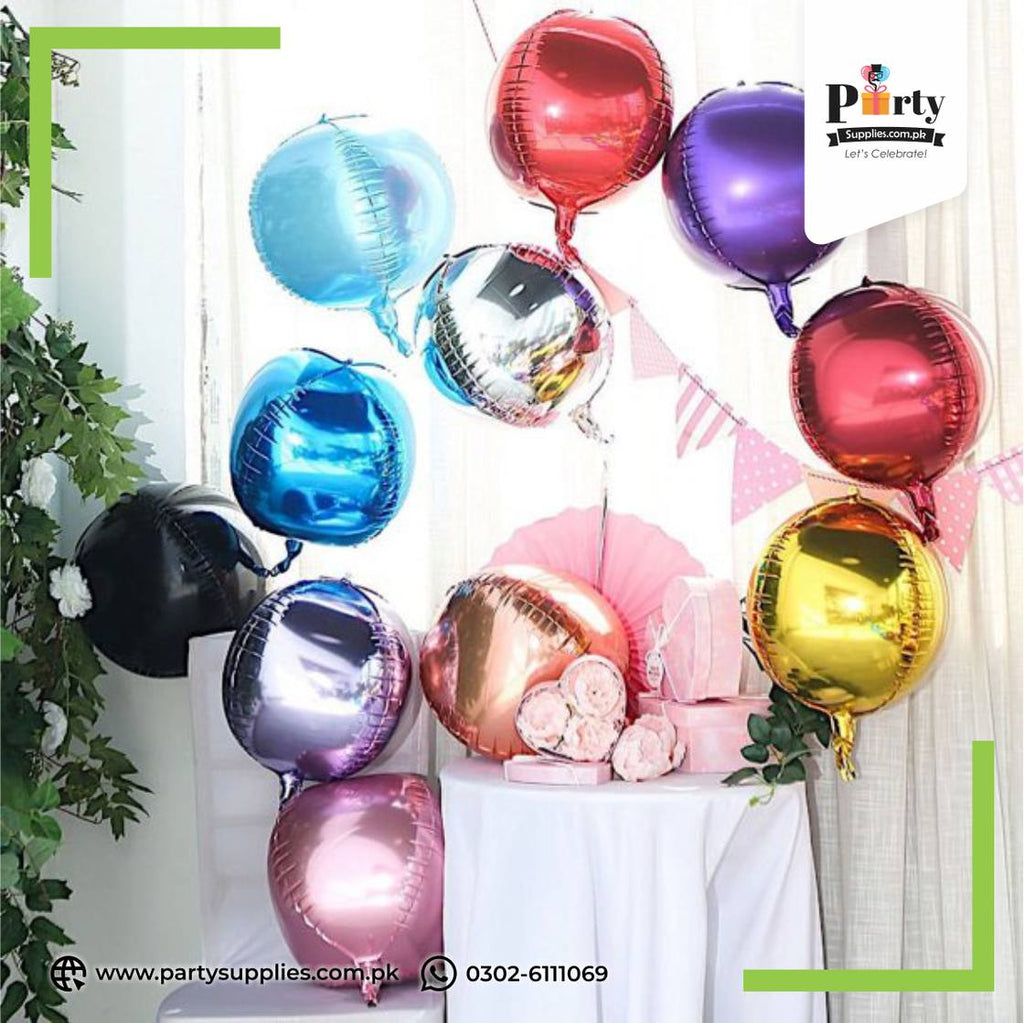 Large Round Foil Balloon – Premium Party Decoration Balloon