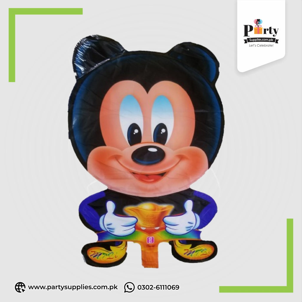 Mickey Mouse Character Foil Balloon – Kids Party Decoration