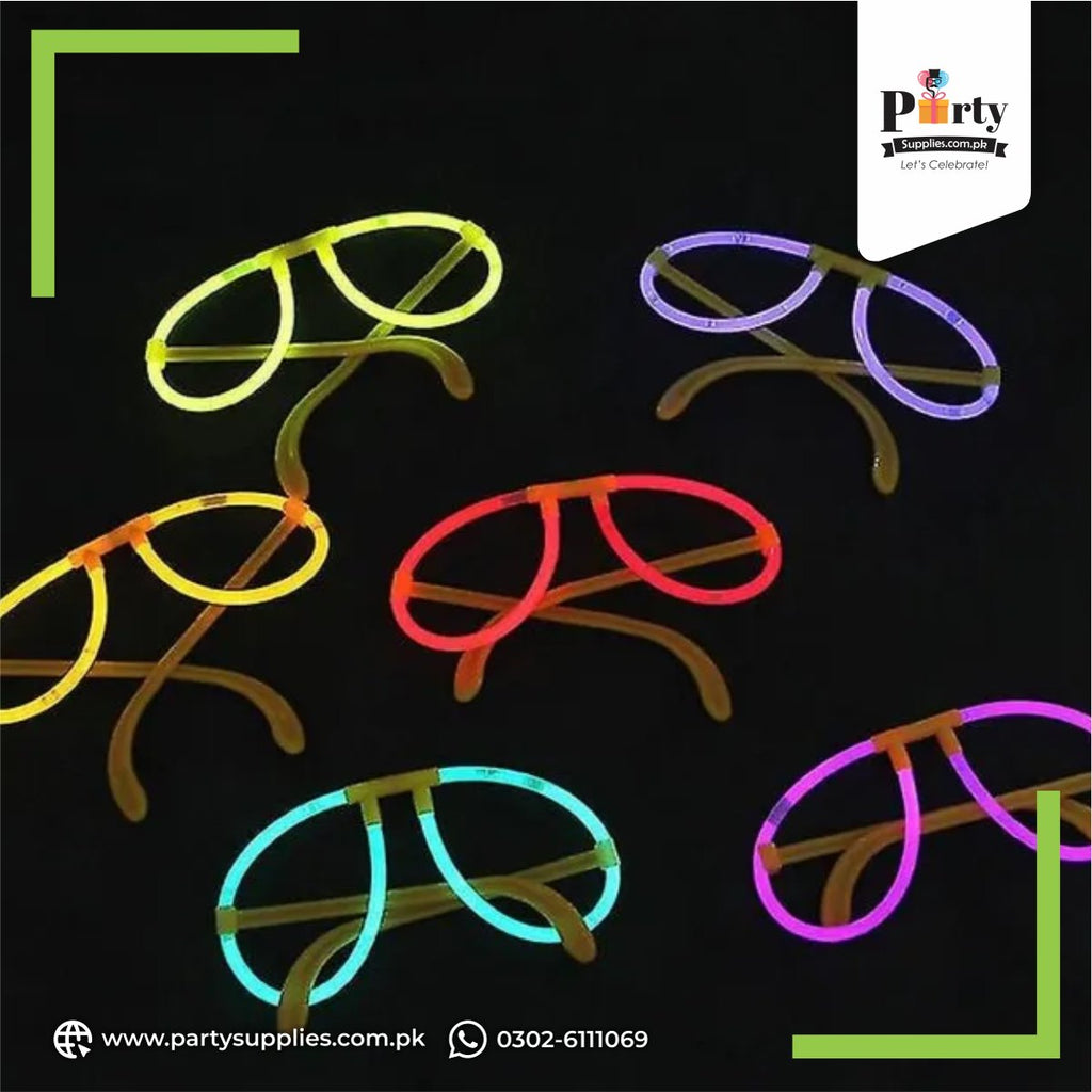 Neon Light Up Glasses for Parties & Events