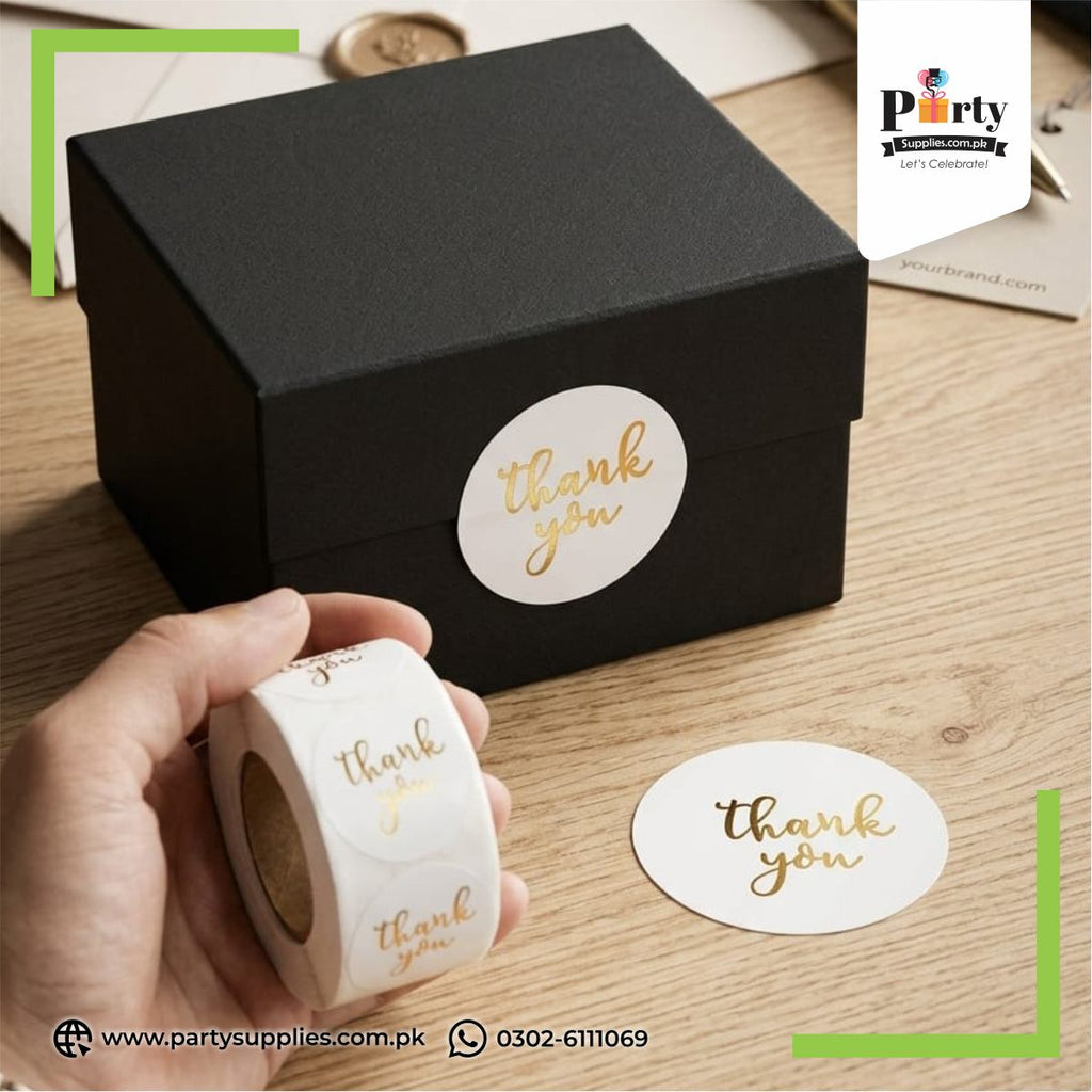 Gift Packaging & Business Labels Thank You Stickers