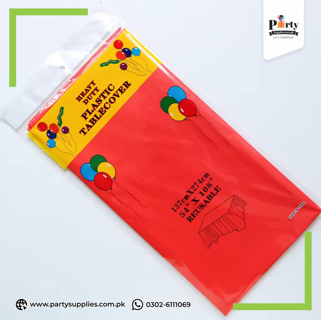 Plastic Table Cover – Party Table Sheet for Every Celebration