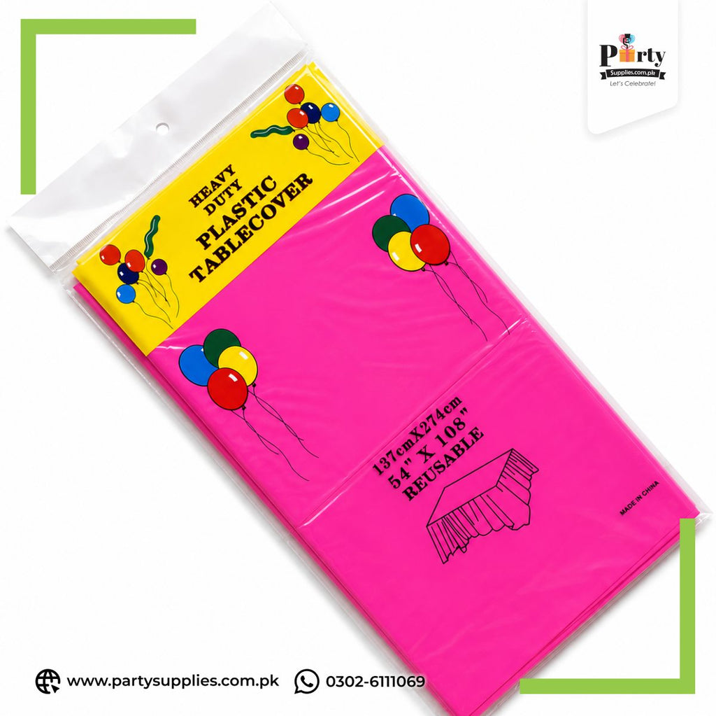 Plastic Table Cover – Party Table Sheet for Every Celebration
