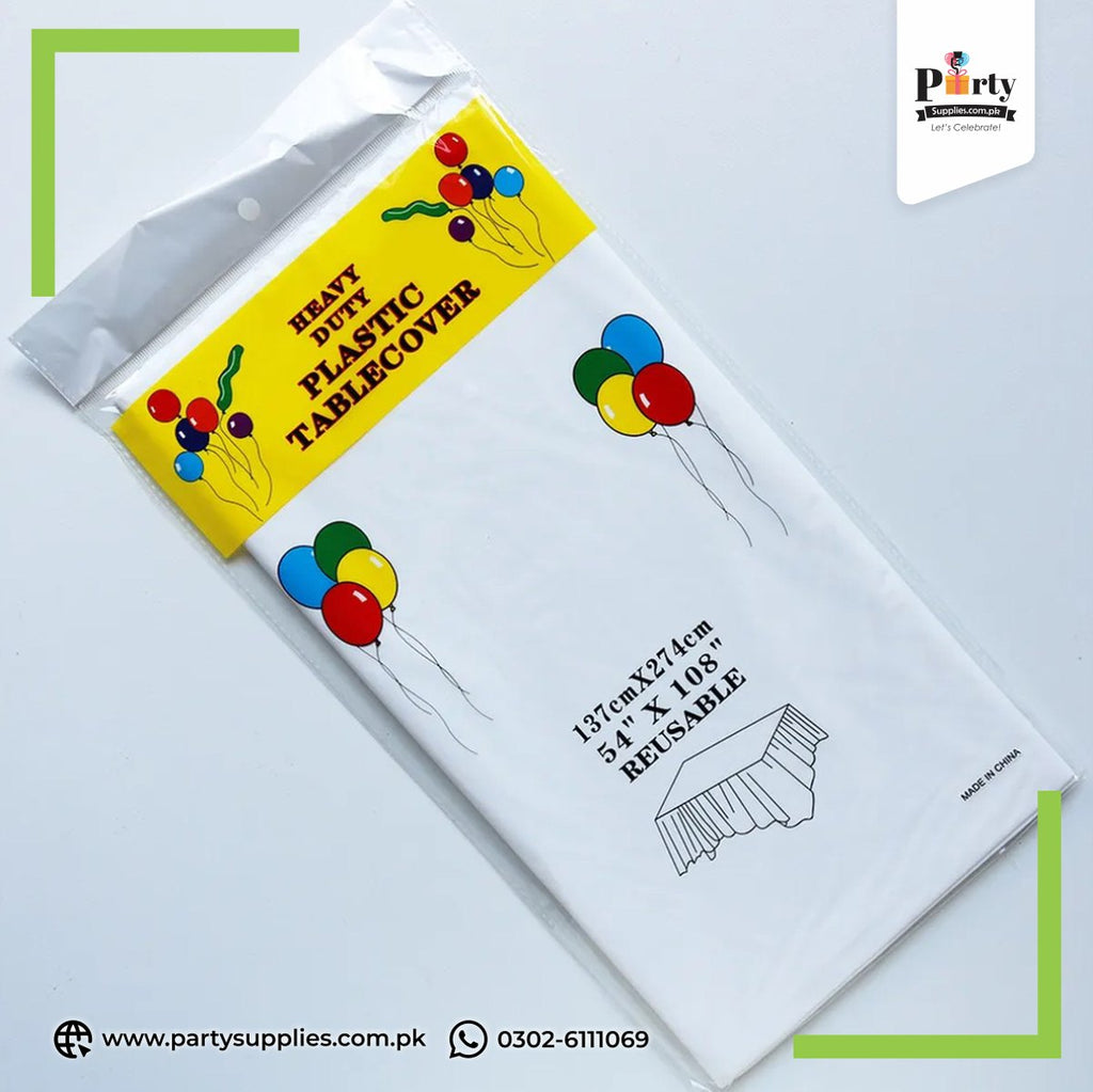 Plastic Table Cover – Party Table Sheet for Every Celebration