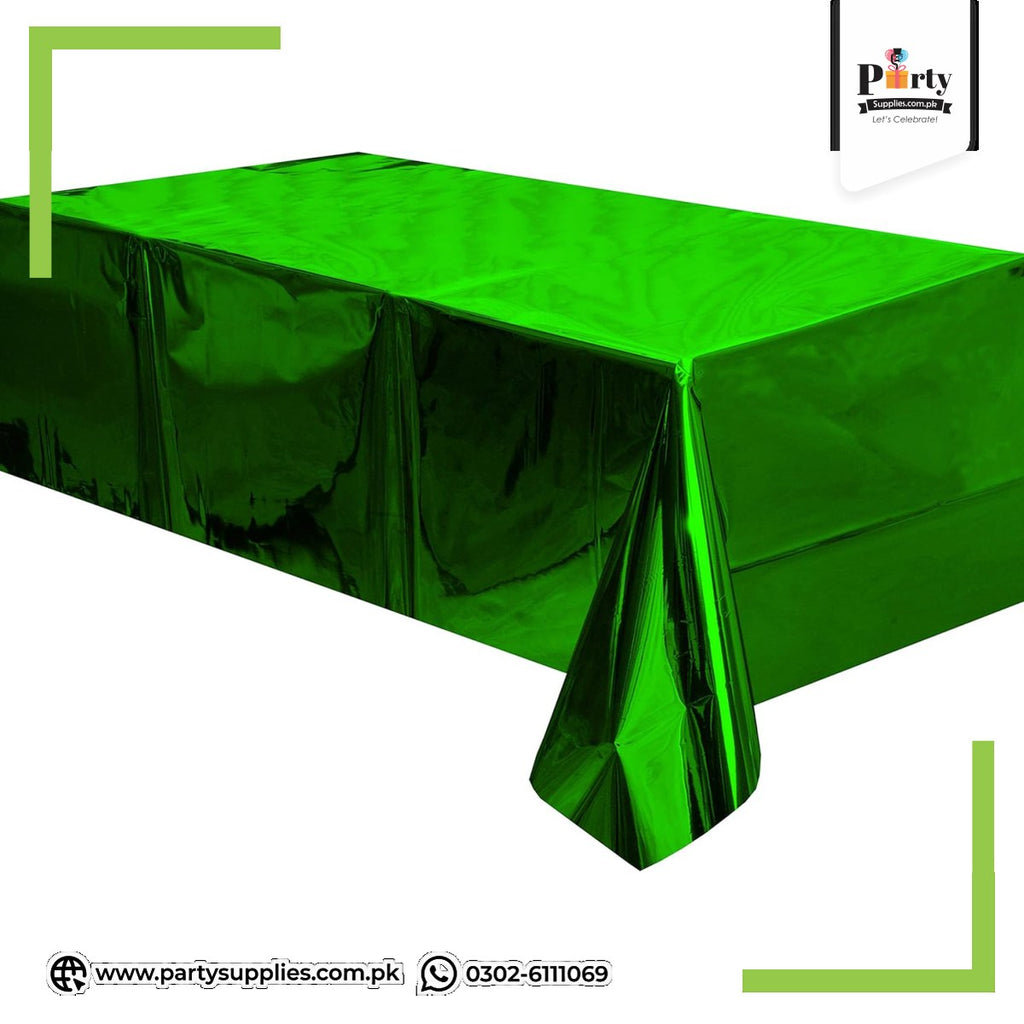 Plain Foil Table Cover – Premium Party Table Top Cover