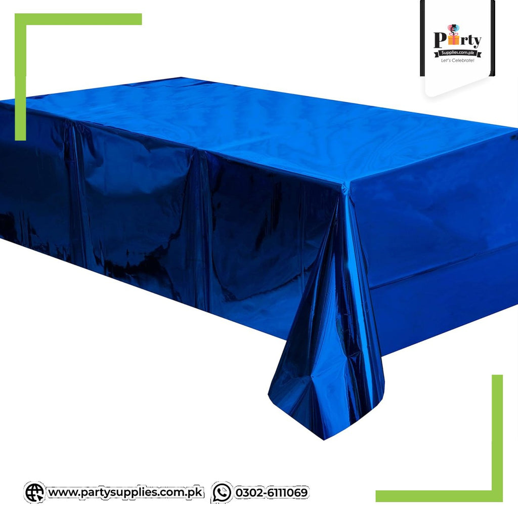 Plain Foil Table Cover – Premium Party Table Top Cover