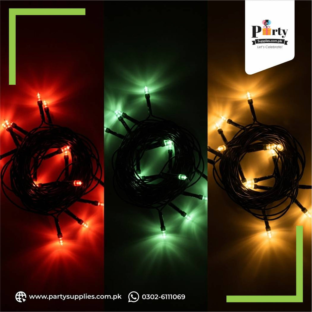 Christmas party decoration fairy lights 