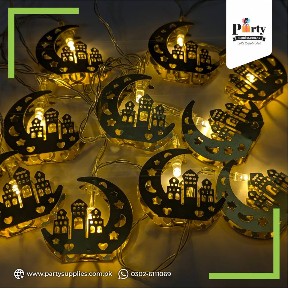 Moon & Mosque LED String Lights