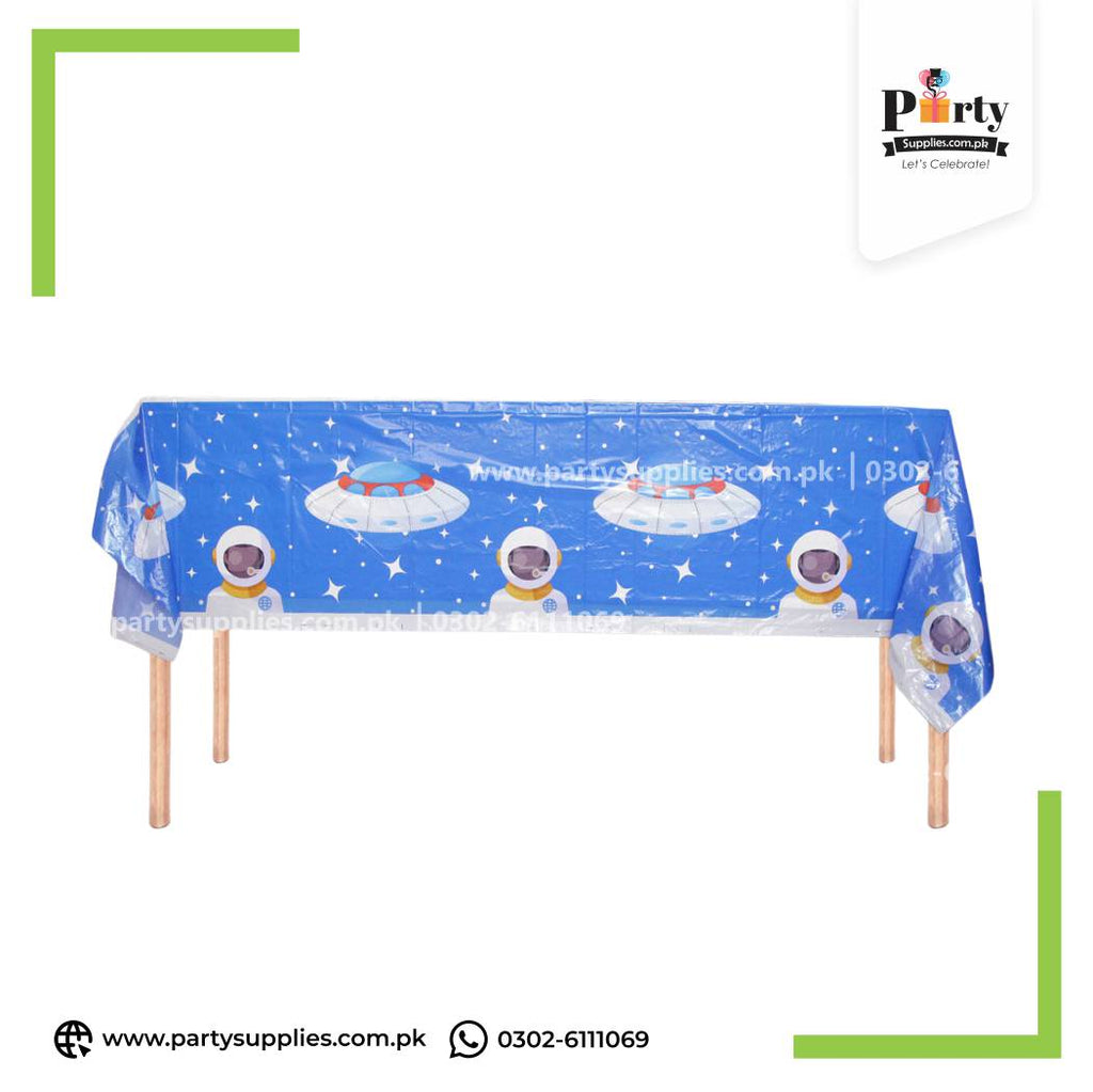 Outer Space Birthday Table Cover 