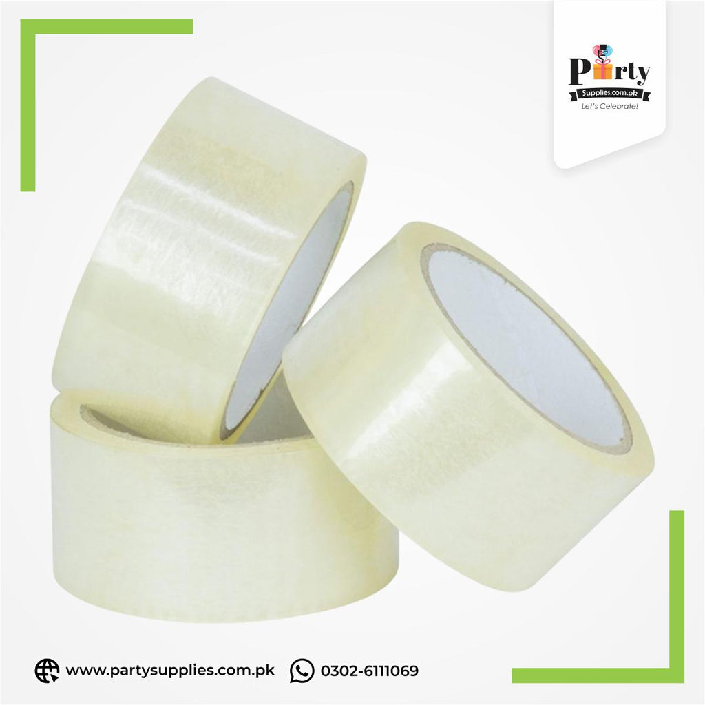 Transparent Tap - 2 Inch Packing Tape , Strong Adhesive for Secure Packaging