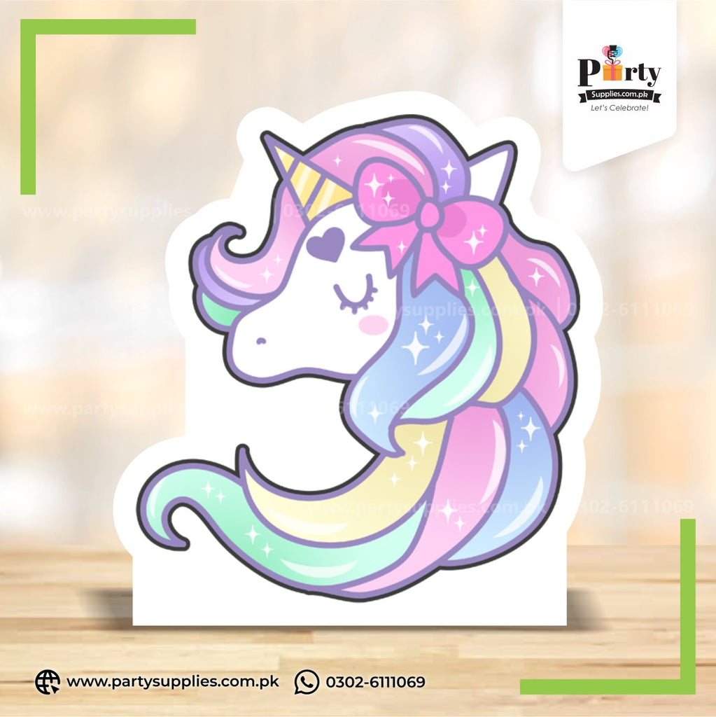 Unicorn Standing Cutout