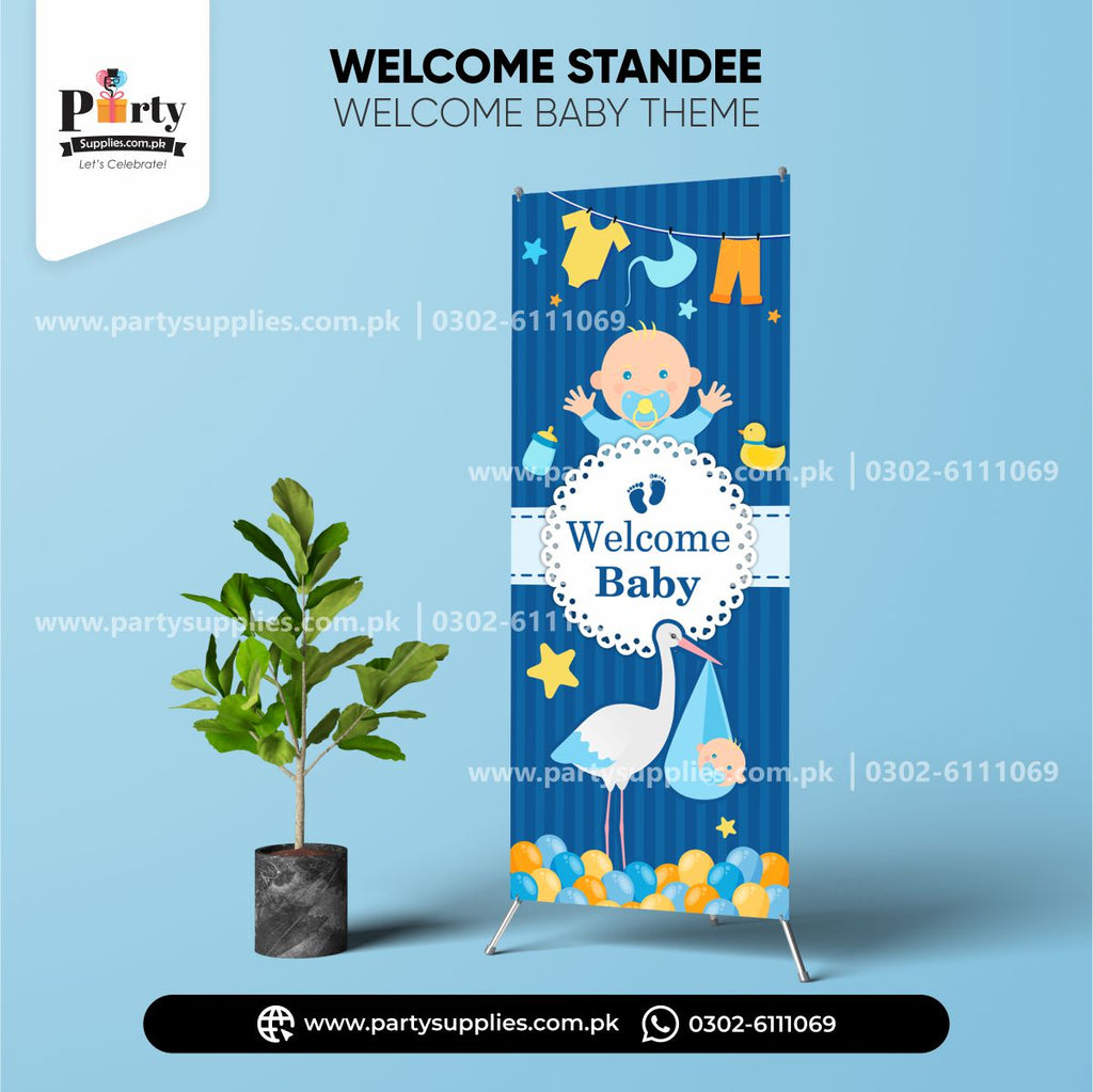 Welcome Baby Party Standee – Entrance Decoration – PartySupplies.com.pk