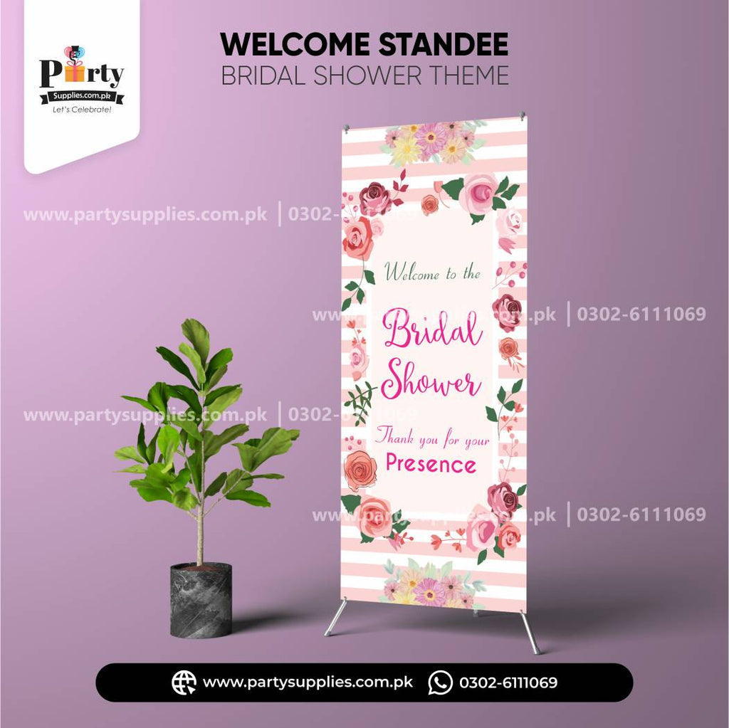 Welcome to the bridal shower decoration 