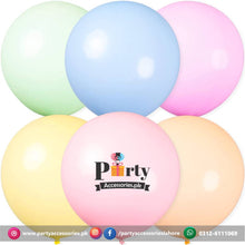 jumbo latex pastel color balloons 