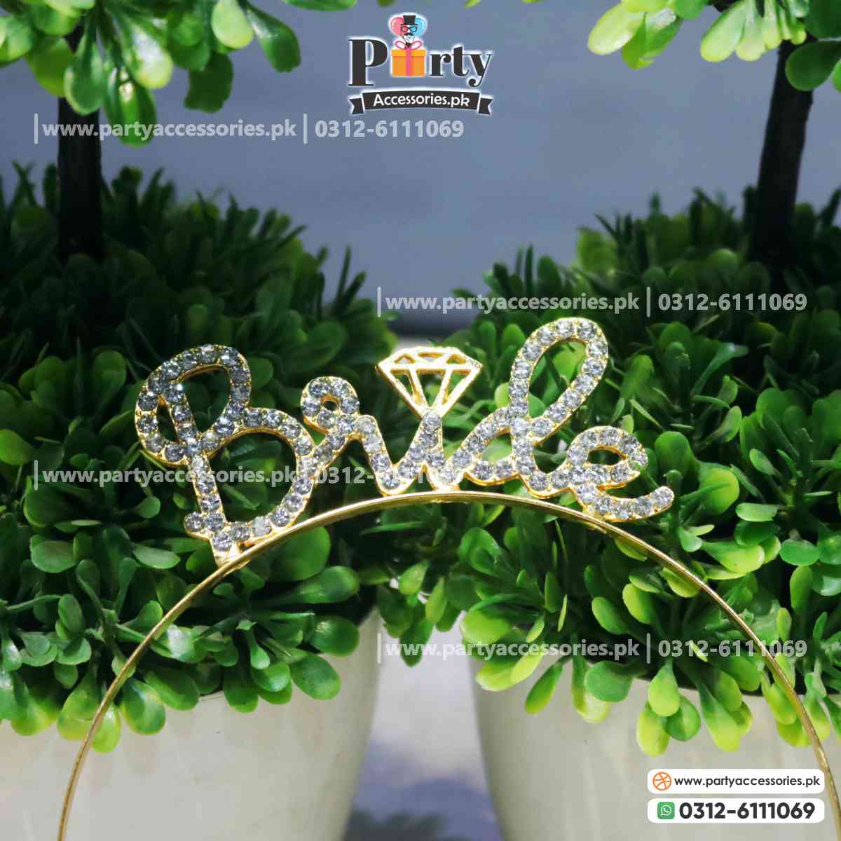 bride head band crown tiara