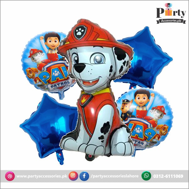 PaW PATROL THEME FOIL BALLOONS 