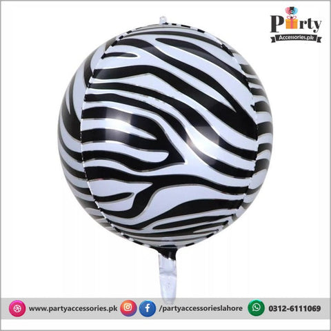 Jungle safari theme foil balloons