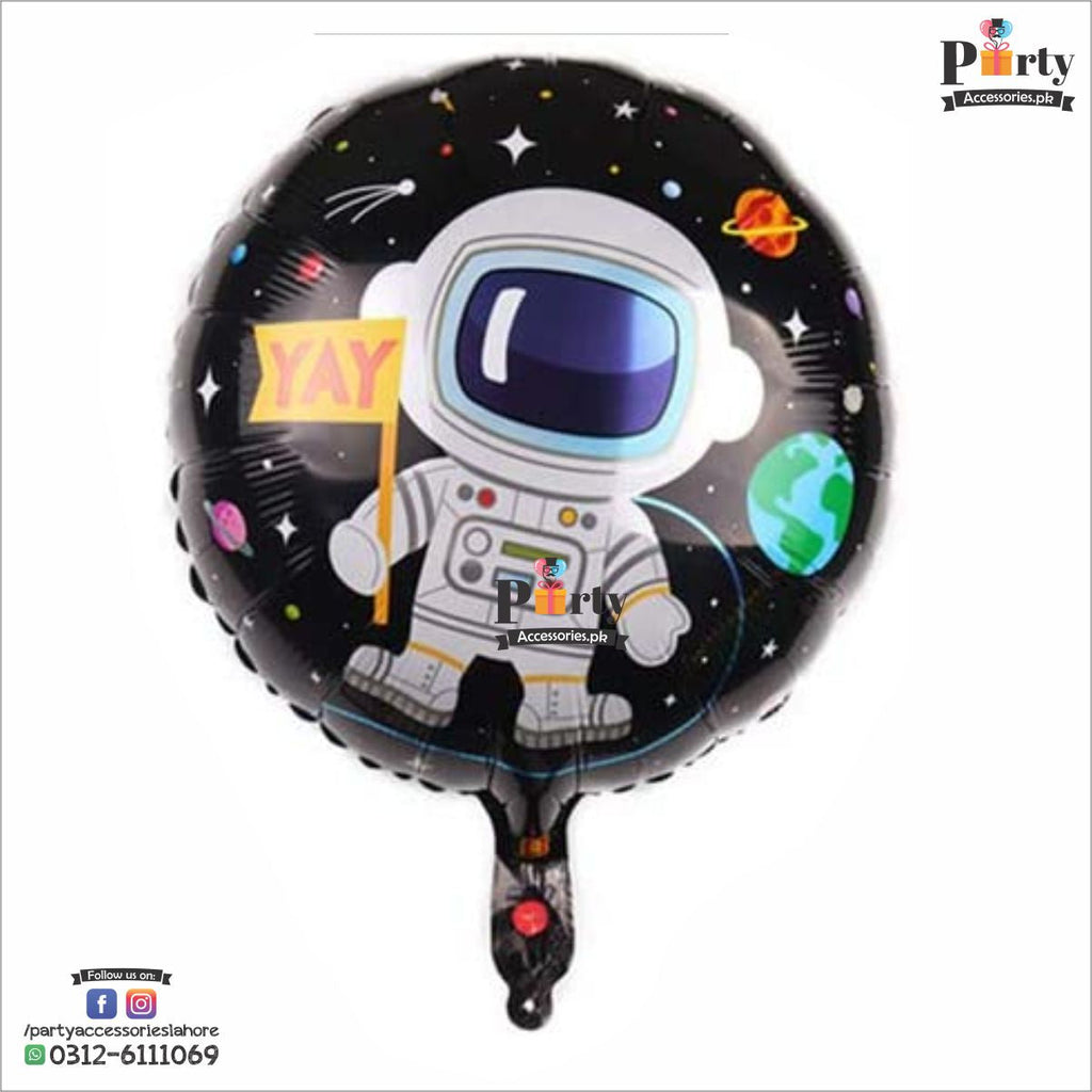 Outer space theme exclusive Large birthday foil balloon