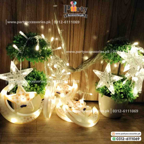 moon star shape decoration lights