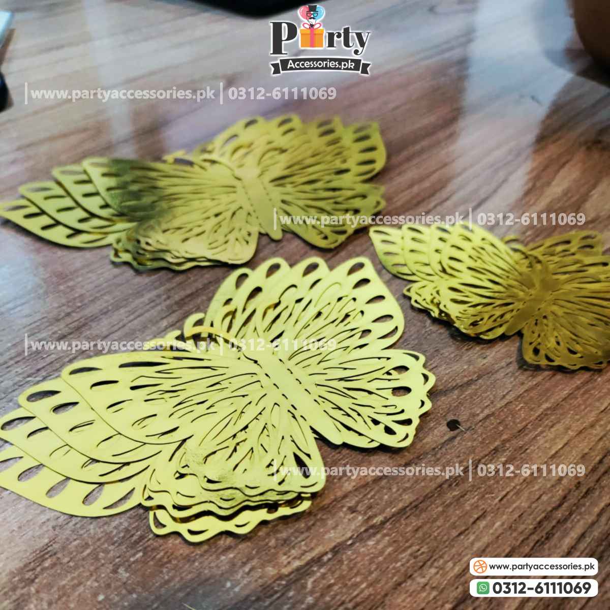 3d paper butterfly cutouts 12 pcs 