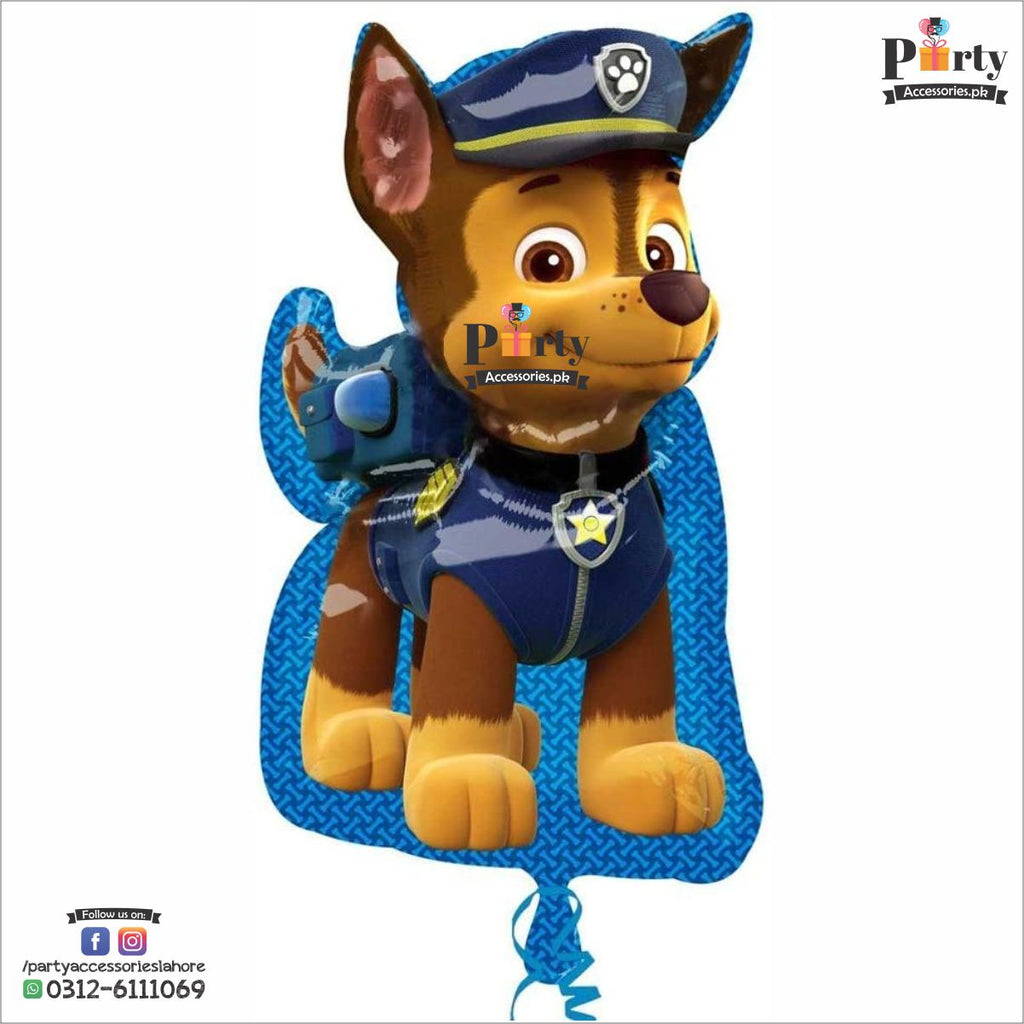 Paw patrol theme exclusive Large birthday foil balloon