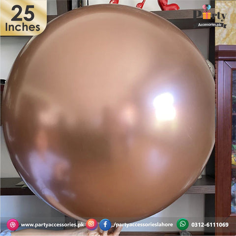 Jumbo Chrome Balloons 25 inches in pink 