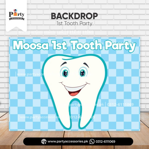 first tooth party decoration ideas