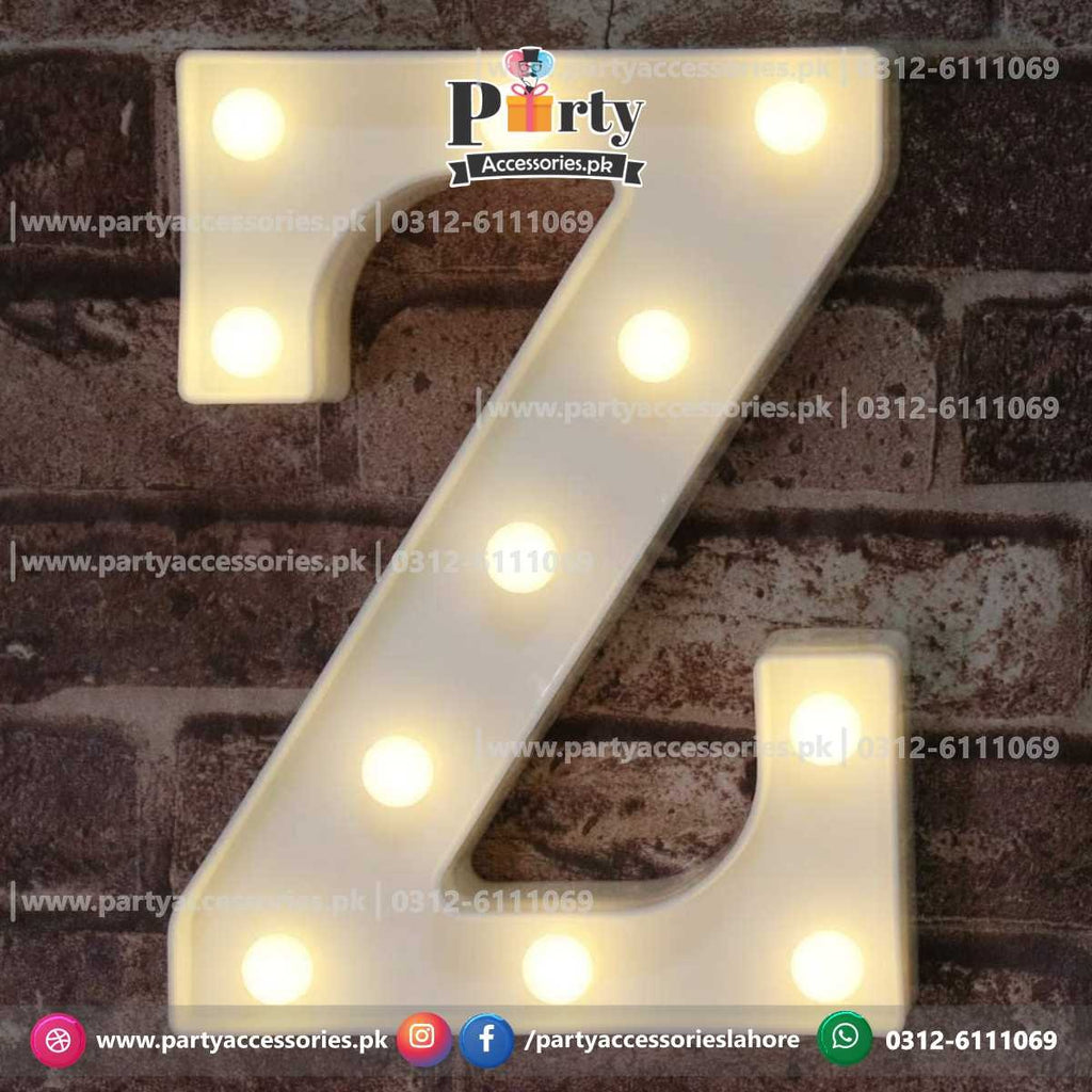 LED letters | LED Alphabets Z