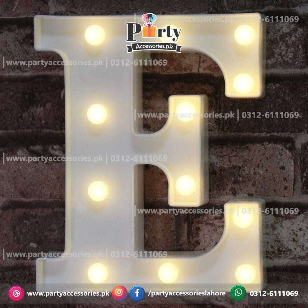 LED letters | LED Alphabets E