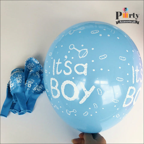 its a boy decoration balloons