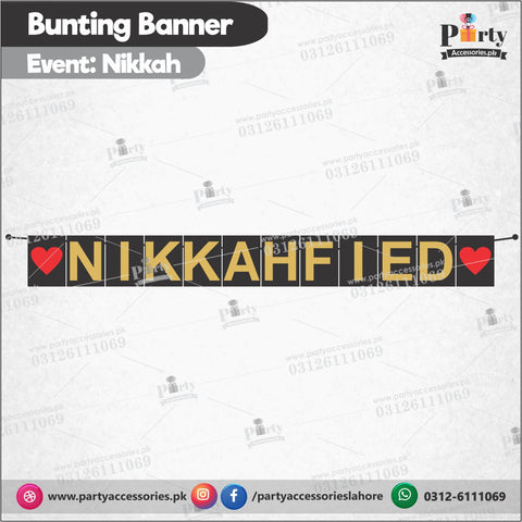 NIKKAHFIED BUNTING BANNER 