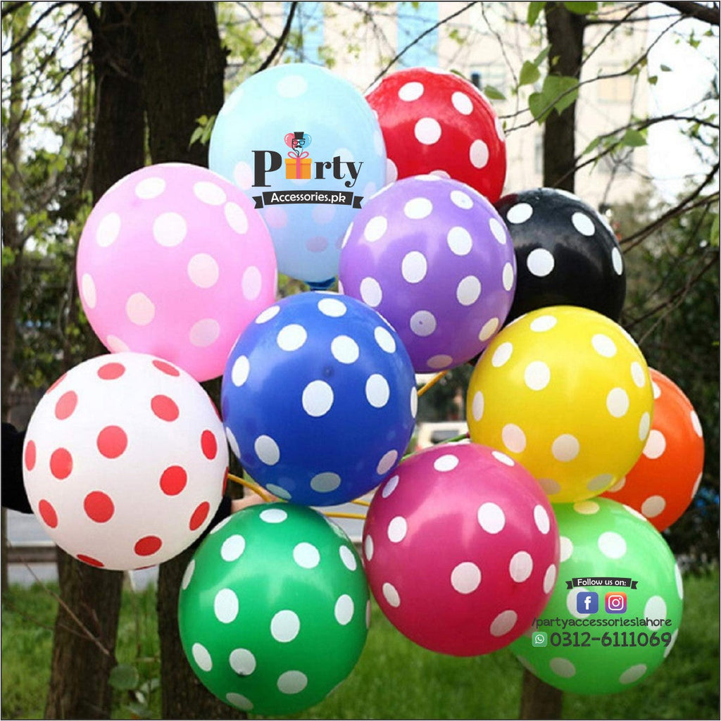 Polka Dots Multi Dotted Balloons