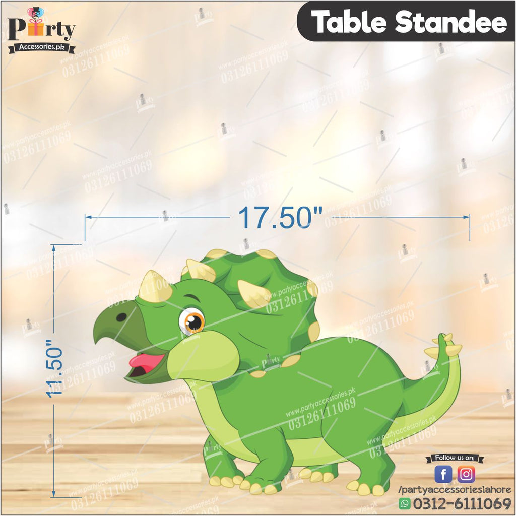 Customized Dinosaur Table standing character cutouts